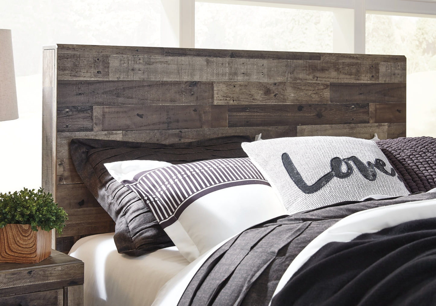 Derekson Panel Bed With 2 Storage Drawers