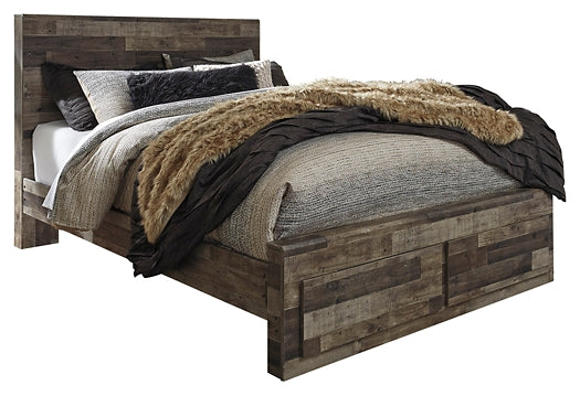 Derekson Panel Bed With 2 Storage Drawers