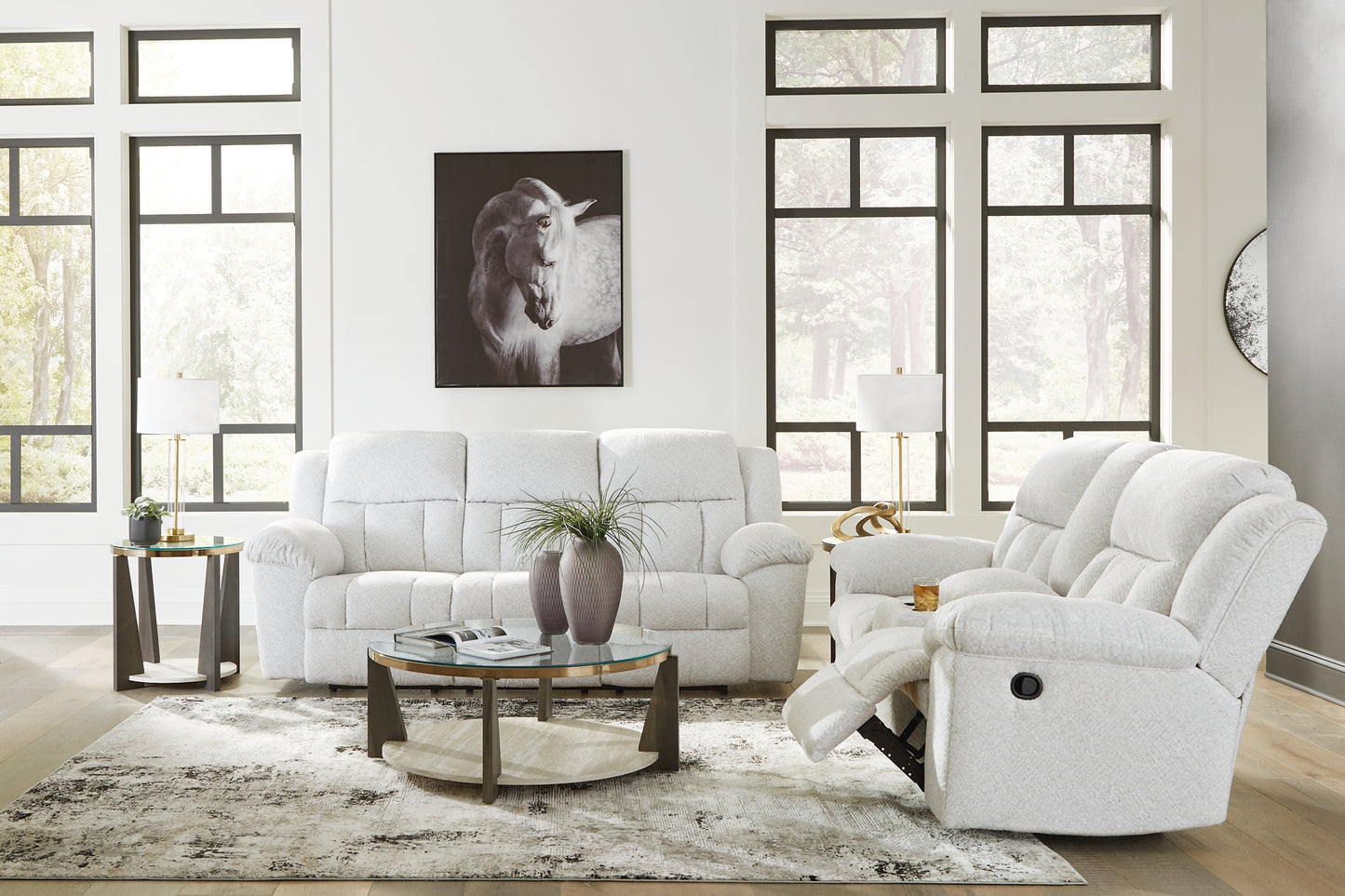 Frohn Sofa and Loveseat