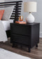 Danziar Queen Panel Bed with Mirrored Dresser and 2 Nightstands