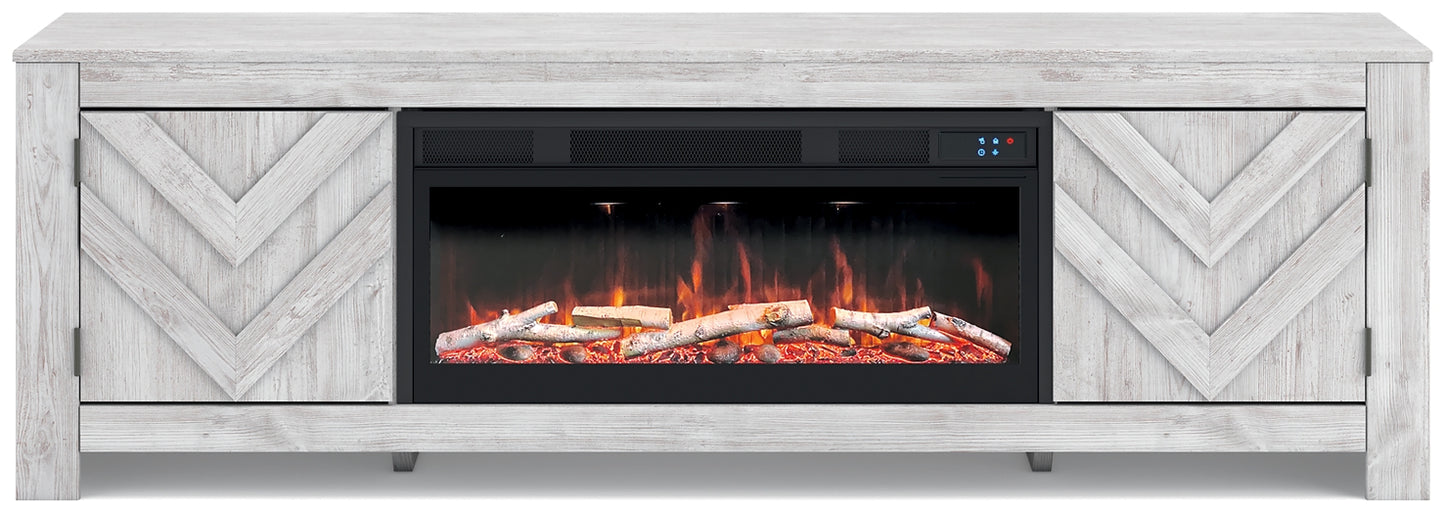 Cayboni 71" TV Stand with Electric Fireplace