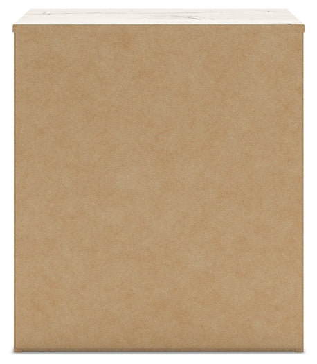 Lawroy Full Panel Headboard with Mirrored Dresser and Nightstand