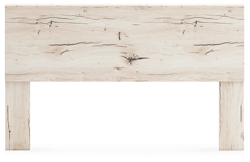 Lawroy King Panel Headboard with Mirrored Dresser