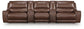 DeepWakes 5-Piece Reclining Sectional with Storage Consoles