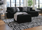 Midnight-Madness 3-Piece Sectional with Chaise