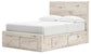 Lawroy Full Panel Storage Bed, Dresser, Mirror, Chest and Nightstand