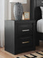 Stabotta Two Drawer Night Stand