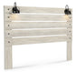 Cambeck  Panel Headboard With Dresser